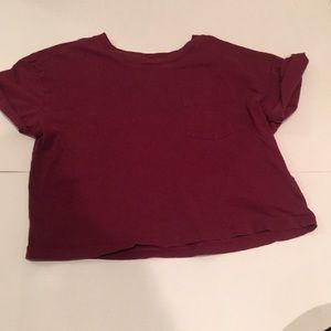 Cropped t-shirt